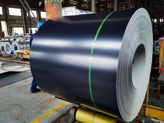 Gebäudedekorationslegierung 1060 H24 Farbbeschichtete Aluminiumblatt 0,28 x 914 mm Ral 9005 Aluminiumverbundplatte Erzeugung