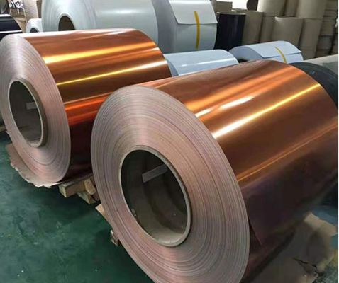 Legierung 3003 0,18 mm vorgefärbte Aluminiumspirale für Bildrahmenformungen