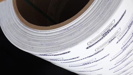 Aluminiumlegierung 3003 H14, weiß, beidseitig gefärbt, Aluminiumspule, vorbeschichtete Aluminiumstreifenspule, 300 mm Breite, 1,00 mm Dicke für Kanalbuchstaben