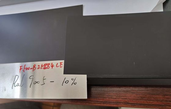 Aluminiumlegierung 3105, 2,00 mm dick, matte Farbe, RAL 9005, PVDF, vorlackierte Aluminiumspule für Vorhangfassadenplatten