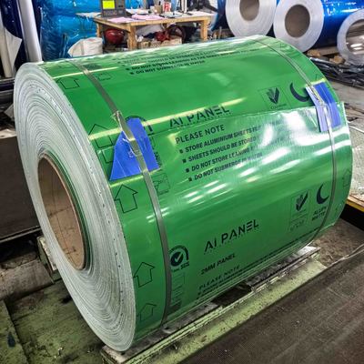 Legierung 3003 0,7 mm vorgefärbte Aluminiumspirale für Briefkästen