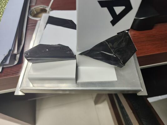 0,05 Zoll Dicke, 49 Zoll breit, Legierung 3105 PPG Kynar PVDF, mattgrau, RAL 7046, vorlackierte Aluminiumspule für die Herstellung von Aluminium-Dachblechen