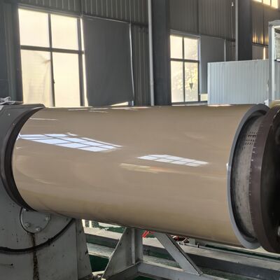 86% reflektierende goldfarbene Aluminiumplatte mit 0,50 mm Dicke und Spiegelglanz für Dekorationspaneele