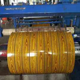 AA3105 H24 Holzkornoberfläche 0,76 mm Dicke Farbbeschichtung Aluminiumspirale für Tür und Dekoration