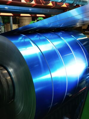 Vorbeschichtetes Kanalbuchstaben Aluminium Spirale Aluminiumlegierung 3003 H24 Temper Weißfarbe 300 mm Breite 1 mm Dicke für die Schilderherstellung