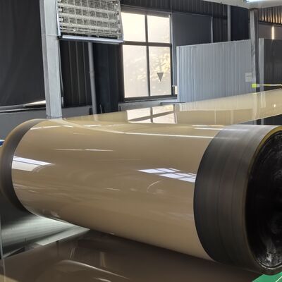 Vorlackierte Aluminiumspule Alloy 3105 mit PPG Kynar PVDF-Beschichtung in Mattgrau RAL 7046 für Dachplatten