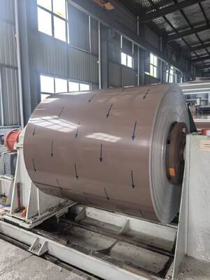 Marmormusterbeschichtete vorgefärbte Aluminiumspirale mit PVDF-Farbe für Gebäudefassaden und Wandverkleidungen