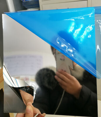 Aluminiumblech Legierung 1085 Dicke 0,40 mm Spiegelglanz Aluminiumblech Goldfarbe für Heimdekorationspaneele