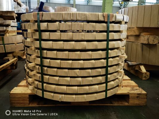 AA6061 H24 0,8MM vorlackierte Aluminiumspule für Tür- und Fensterdekorationsplatten