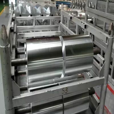 Aluminiumlegierung 8011 Aluminiumfolie für halbstarre Behälter | Dicke 0,04–0,15 mm | Breite 100–1200 mm | Geschmiert oder einfach