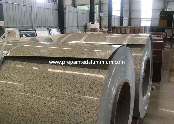 AA3105 Marmor-PVDF-vorgefärbte Aluminium-Spule 0,6 mm, die im Bauwesen verwendet wird