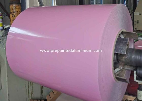 Rosa Farbe 0,45 mm 1200 mm Vorbemalte Aluminium-Spule für die Produktion Kochtopf verwendet