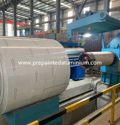 Regen-Abflussrohr HAUSTIER 3105 H24 malte vor Aluminiumspule